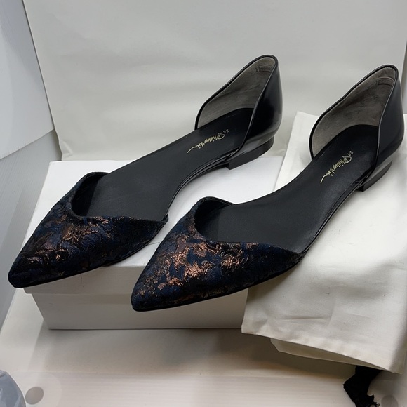 3.1 Phillip Lim "devon" D'orsay Flat Sz 38.5 - Picture 2 of 5